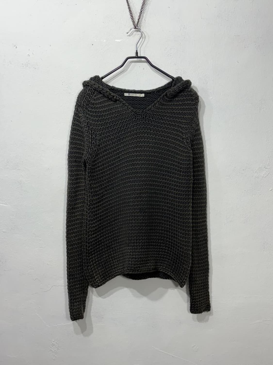 T by ALEXANDER WANG Knit Hoodie  상품이미지1
