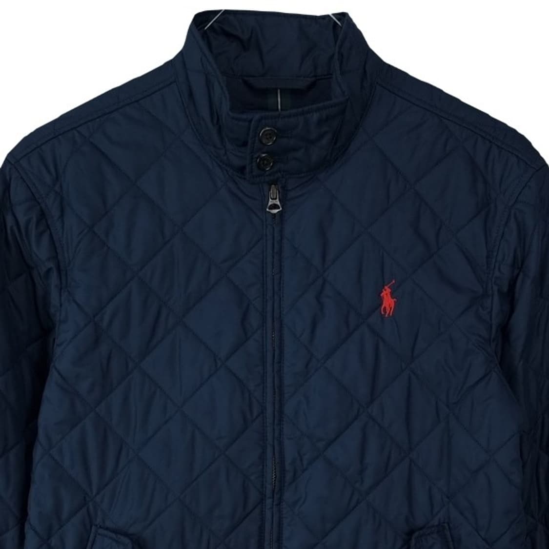 [폴로 랄프로렌] 포니 로고 자숴 퀄팅 자켓 네이비 M19480 상품이미지4
