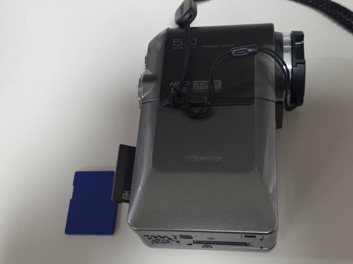 도시바 기가샷 MEHV10 빈티지 희귀 캠코더 상품이미지8
