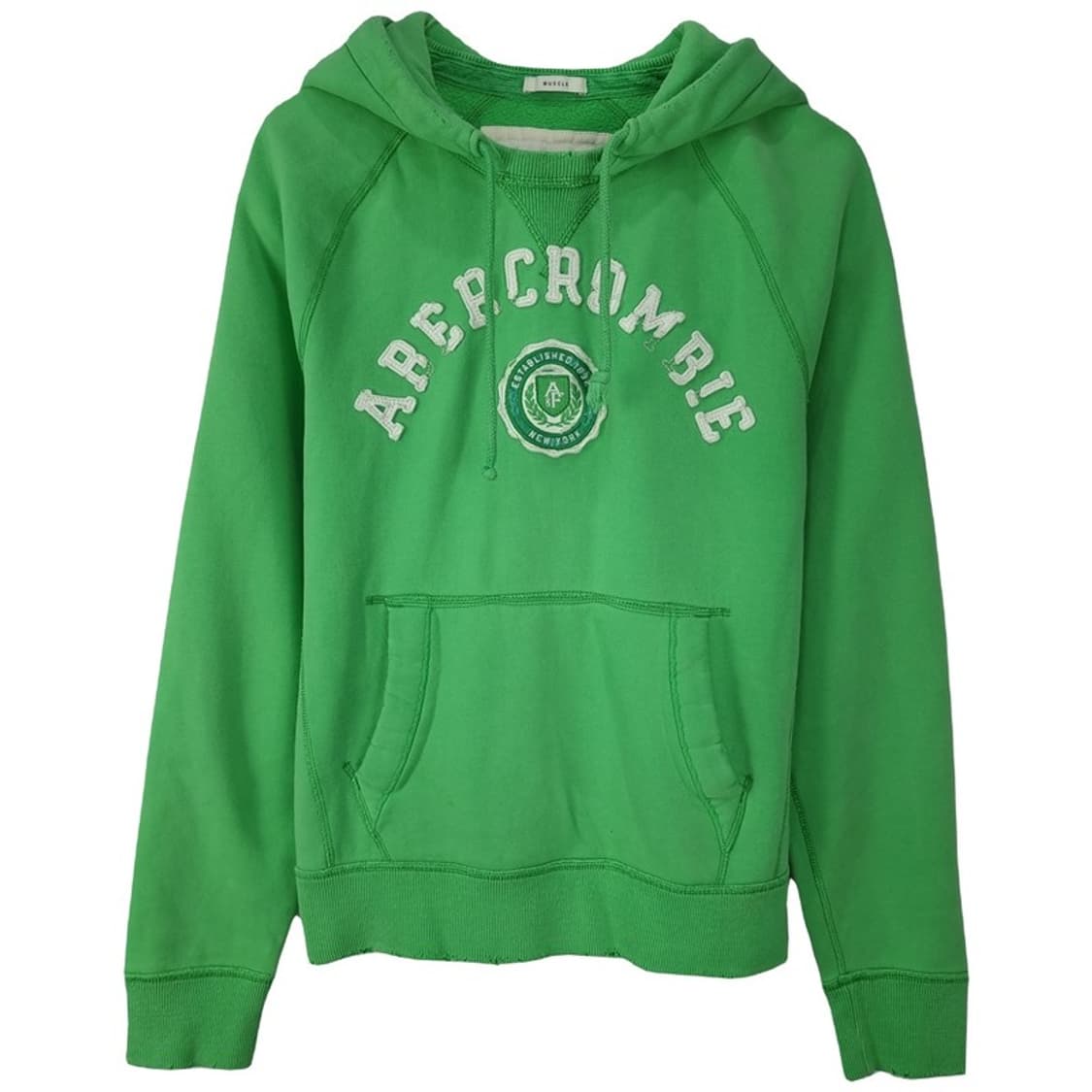 [아베크롬비] Y2K 빅로고 패치 후드티 M18525 상품이미지2