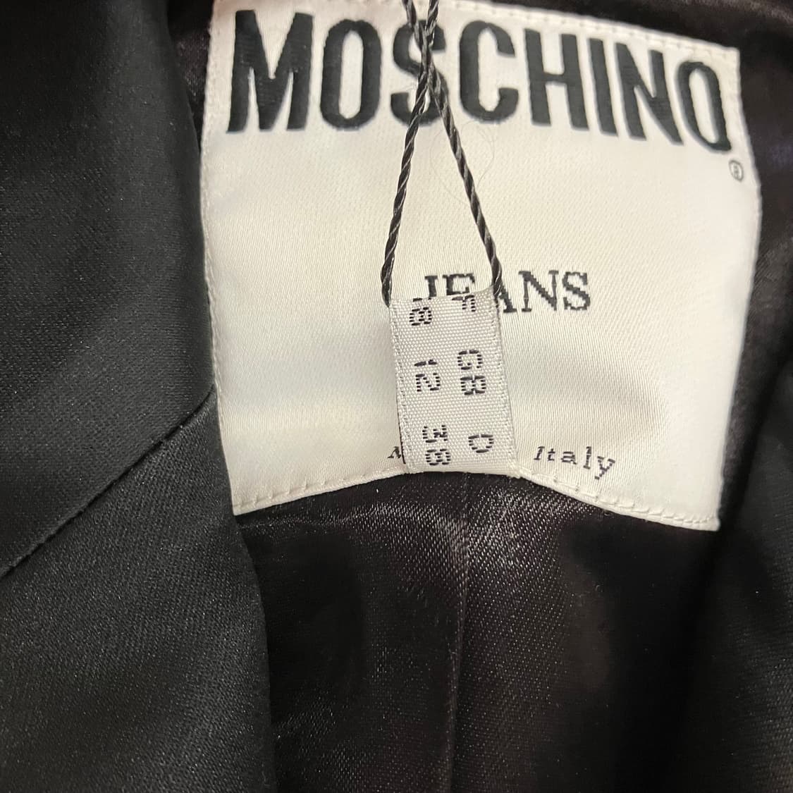 N319 모스키노 디테일 절개 스티치 자켓 상품이미지5