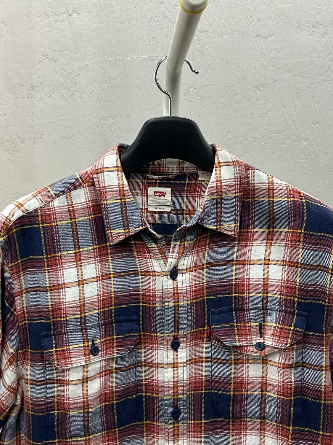 Levis 리바이스 체크 남방 긴팔 셔츠 상품이미지4