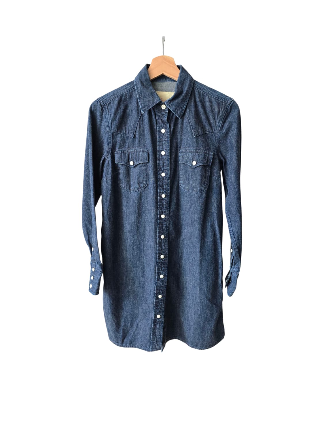 gap jeans 데님 롱셔츠 상품이미지1
