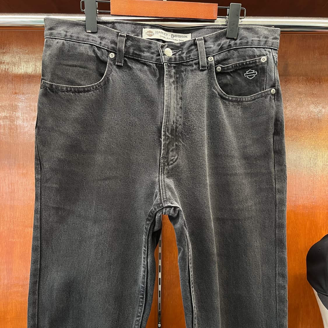할리데이비슨 흑청 데님팬츠  [ 35 ] 상품이미지2