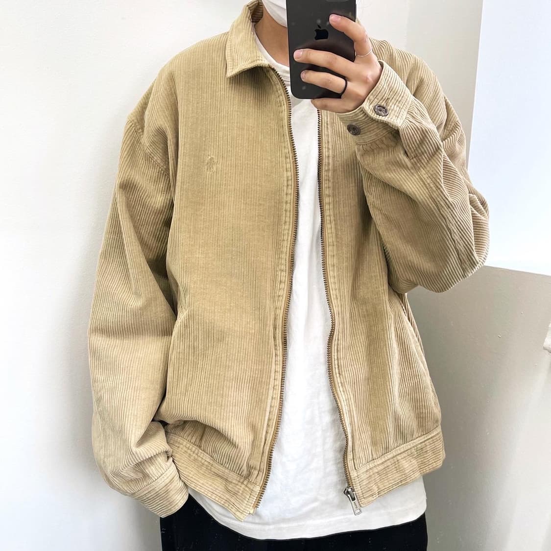 폴로 랄프로렌 기본 포니 베이지 코듀로이 자켓 상품이미지2