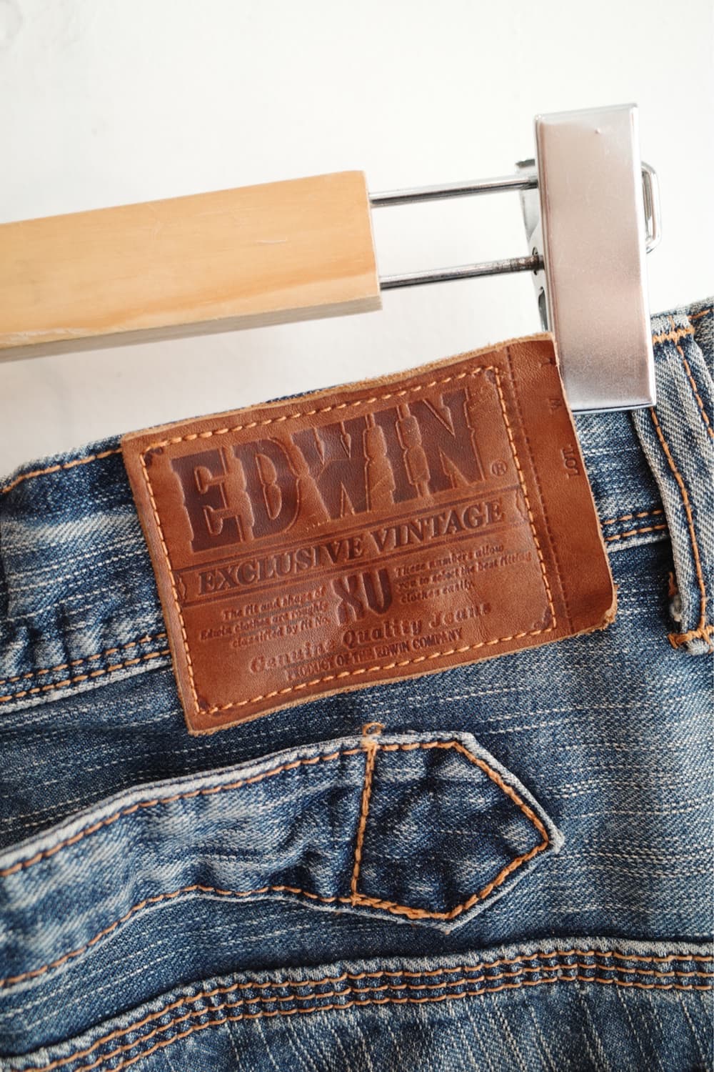 EDWIN 에드윈 워싱 데님쇼츠 (29인치) 상품이미지7