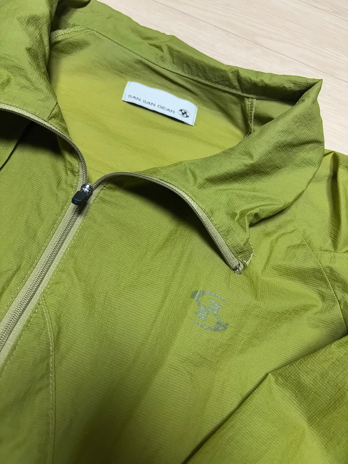 산산기어 SS22 라이트자켓 그린 1사이즈 (극악매물) 상품이미지2