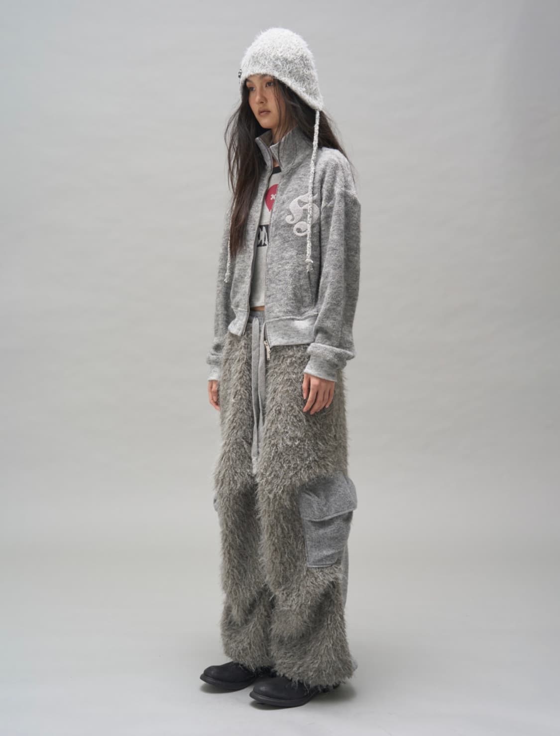 솜속 퍼지 카고 팬츠 상품이미지3