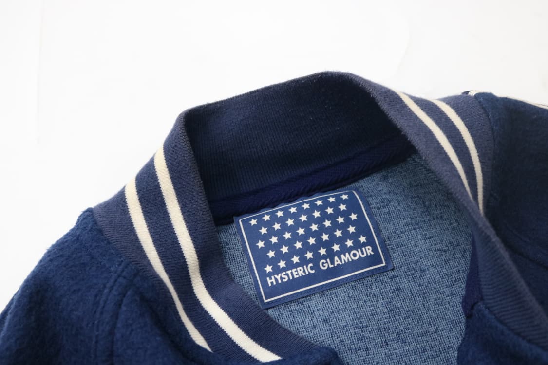 히스테릭 글래머 빈티지 레이싱 패치 스타디움 자켓 (FREE) 상품이미지6