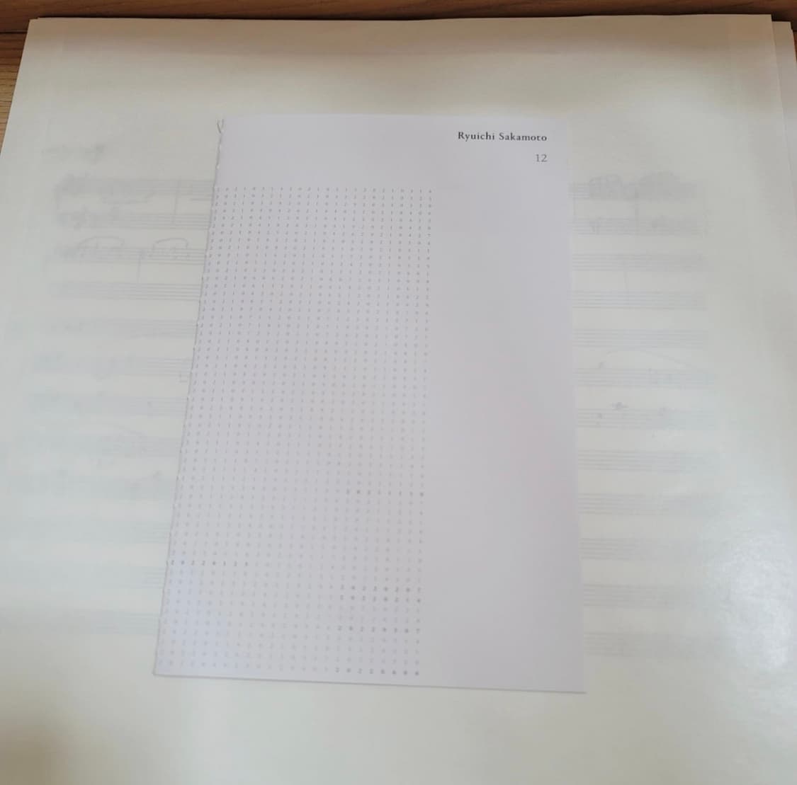 [미개봉] 류이치 사카모토 12 LP 초회한정반 상품이미지4