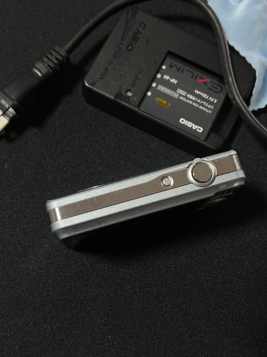 카리나,선미 채영 디카 카시오 엑슬림 ex-z80 스카이 블루 작례o 상품이미지6