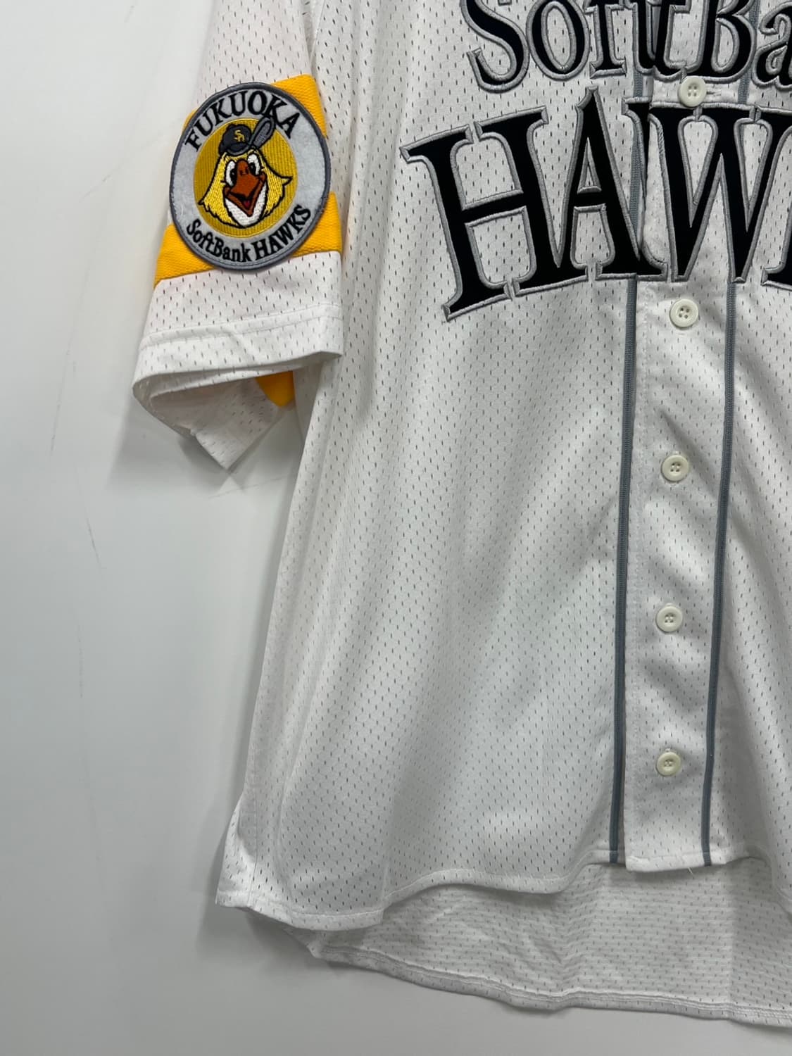 후쿠오카 소프트뱅크 호크스 야구 유니폼 반팔 저지 상품이미지3