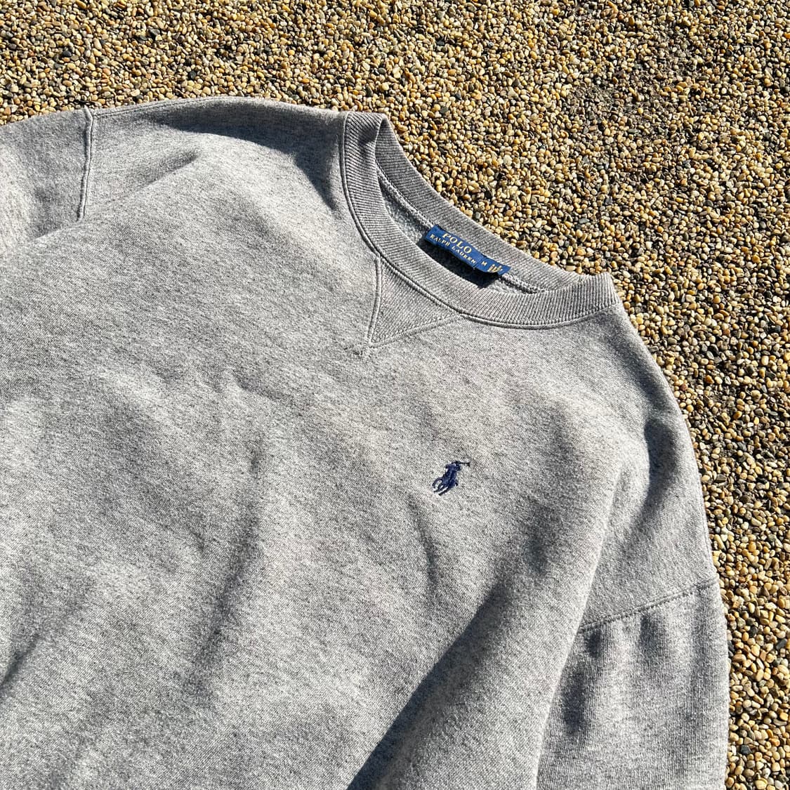 폴로(POLO RalphLauren) 그레이 크루넥 맨투맨 상품이미지2