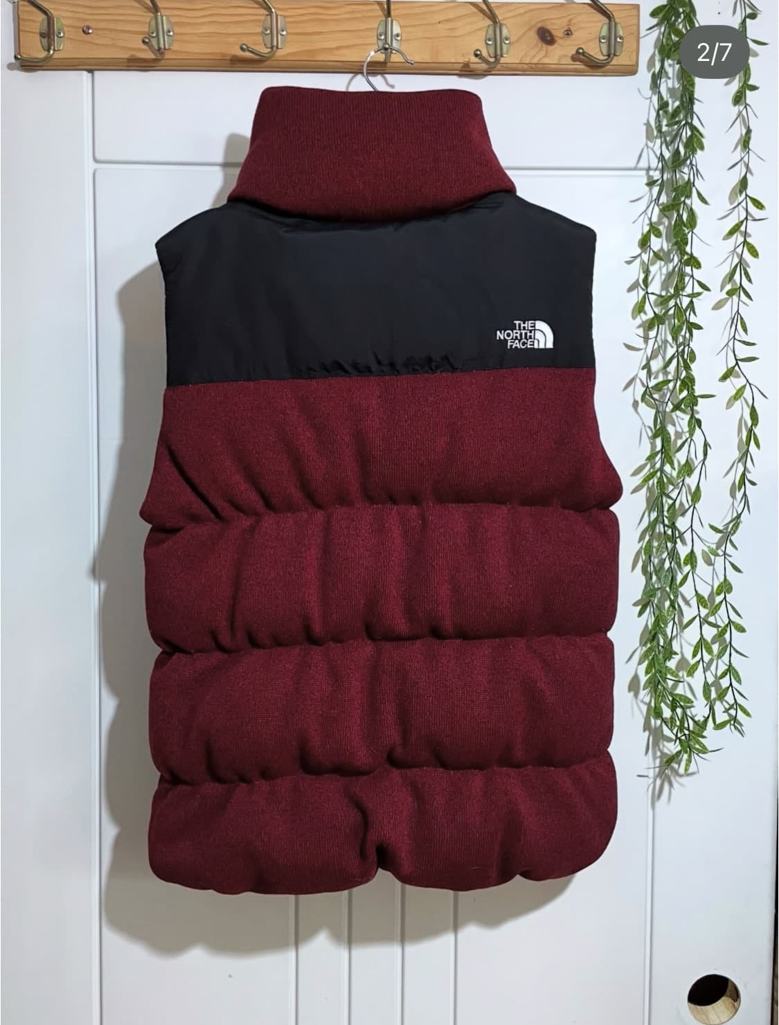 노스페이스 구스다운 니트 베스트 상품이미지2