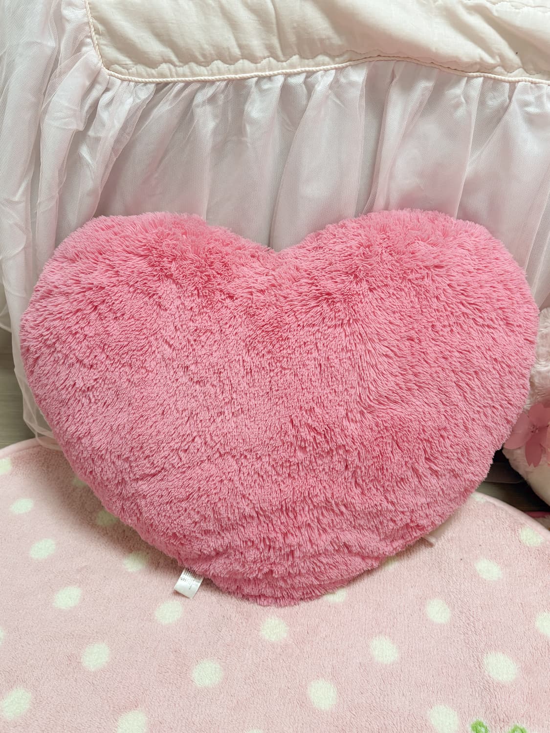 마이멜로디 하트 쿠션 로즈보아 방꾸 히메갸루 라떼갸루 리즈리사 베개 상품이미지2