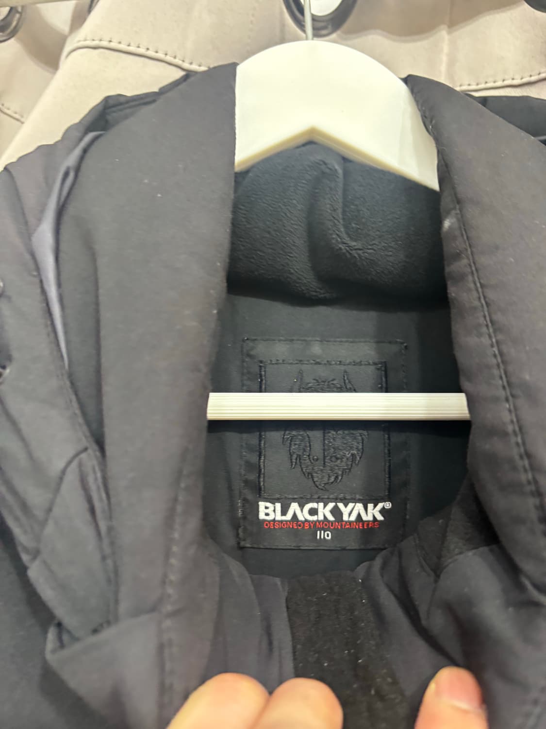 블랙야크 구스다운 롱패딩 블랙 110사이즈 상품이미지5