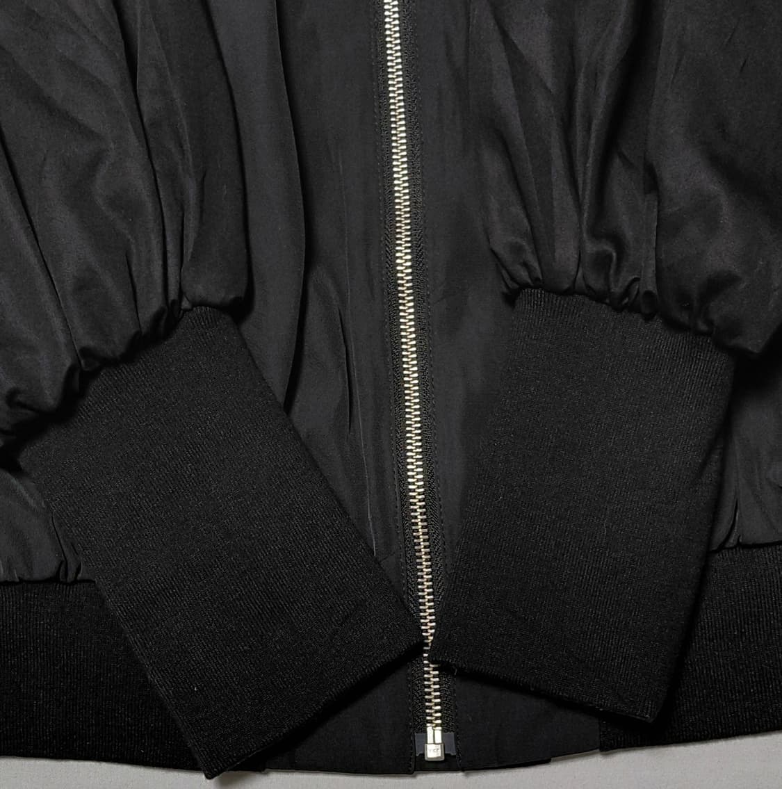 [JEANASIS] 지나시스 오버핏 항공 점퍼 (F사이즈/블랙) 상품이미지5