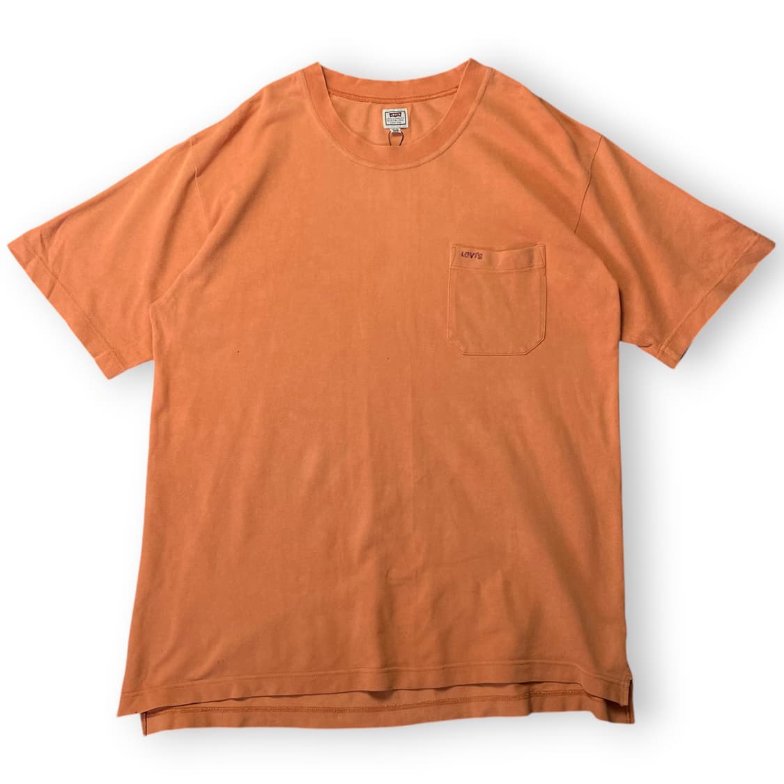 리바이스 LVC 1950's 스포츠웨어 티셔츠 아프리콧 탄 100 상품이미지1