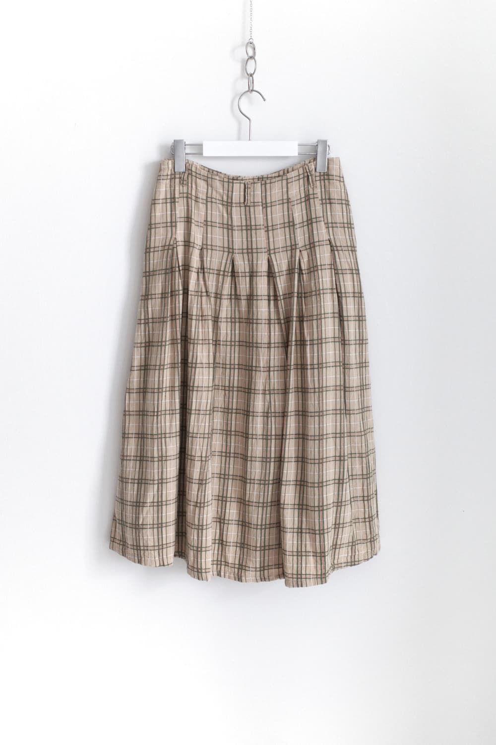 check pleats skirt 상품이미지2