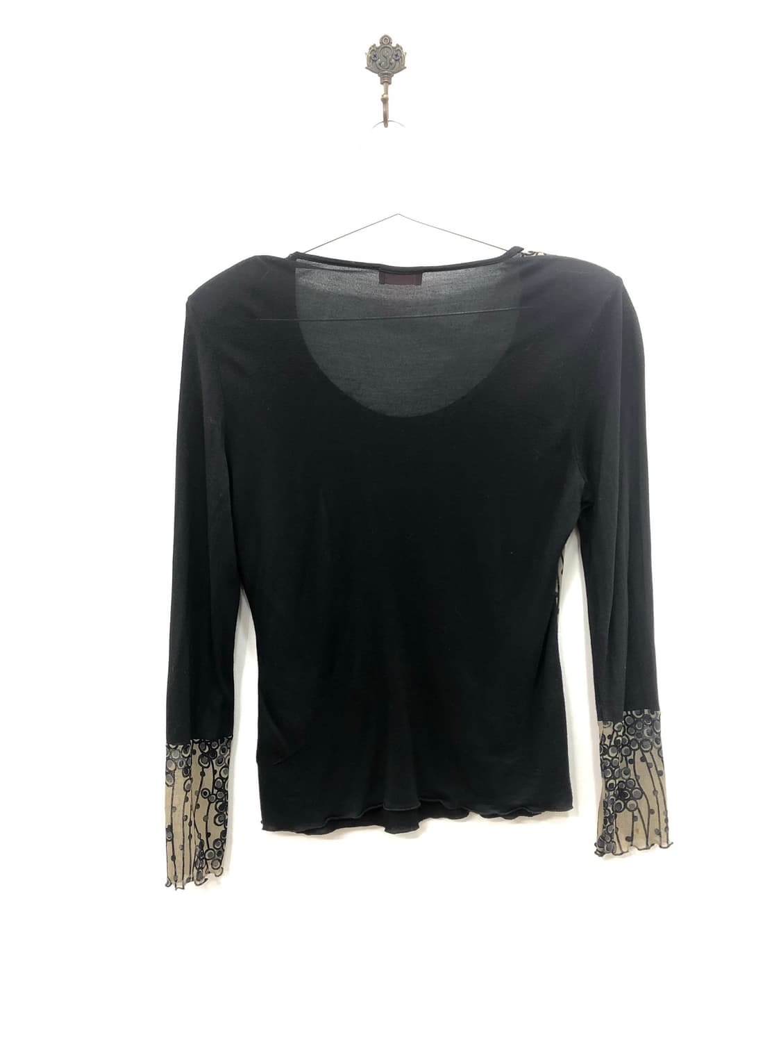 oriental pattern sheer long sleeve 상품이미지4