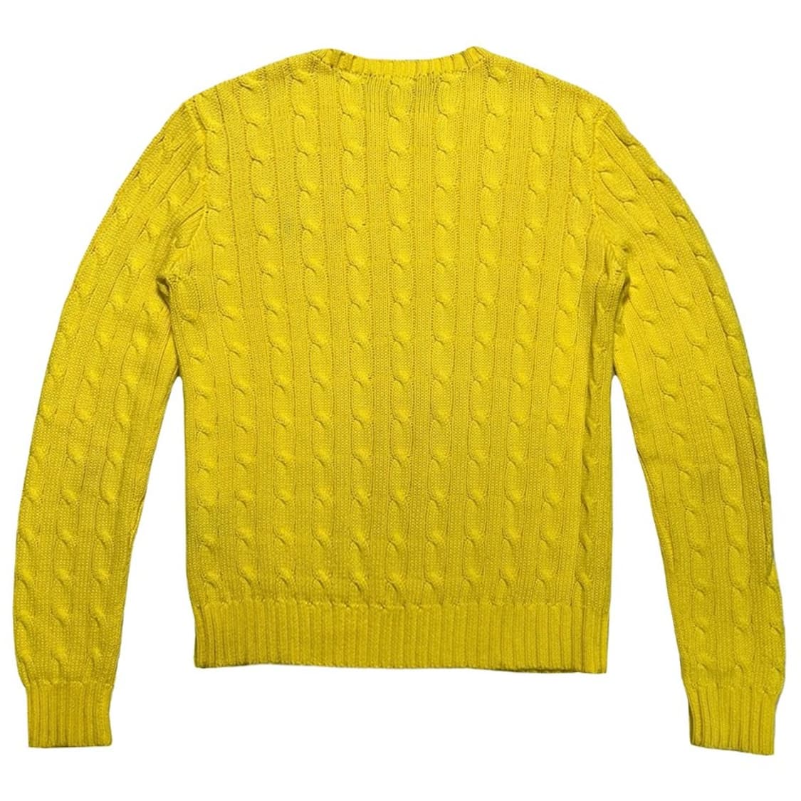 폴로랄프로렌 케이클 니트 스웨터 옐로우 S 상품이미지7