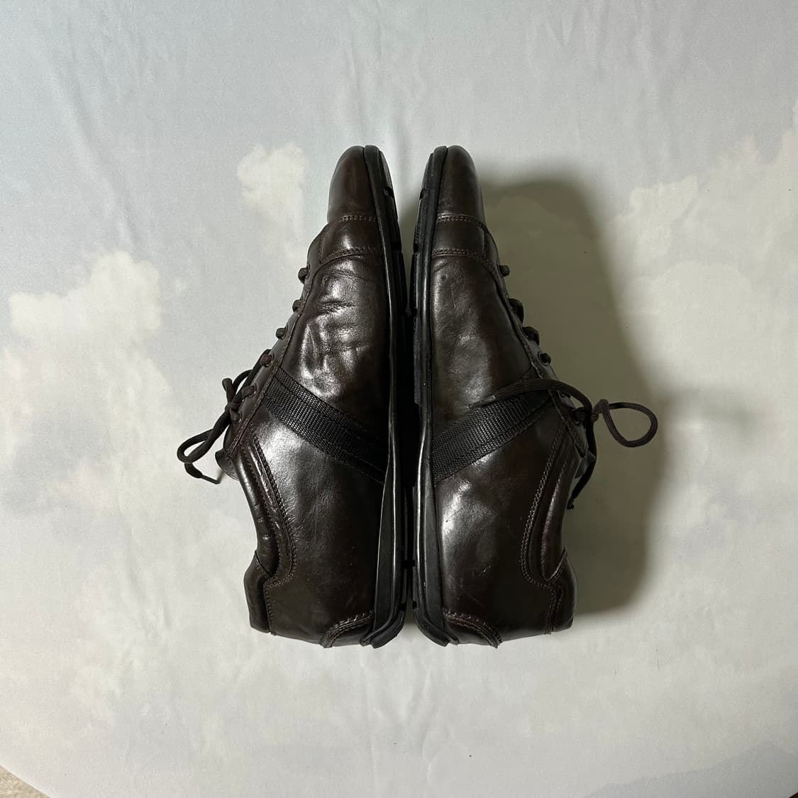Prada sports leather sneakers 상품이미지3