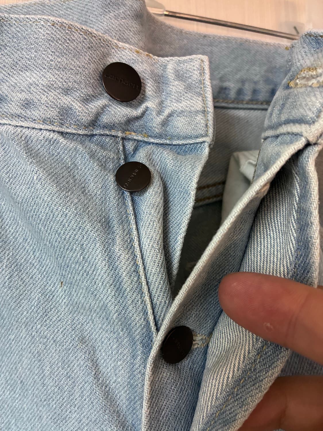 새제품) 칼하트 윕 Nolan Fairfield 데님 팬츠 상품이미지6