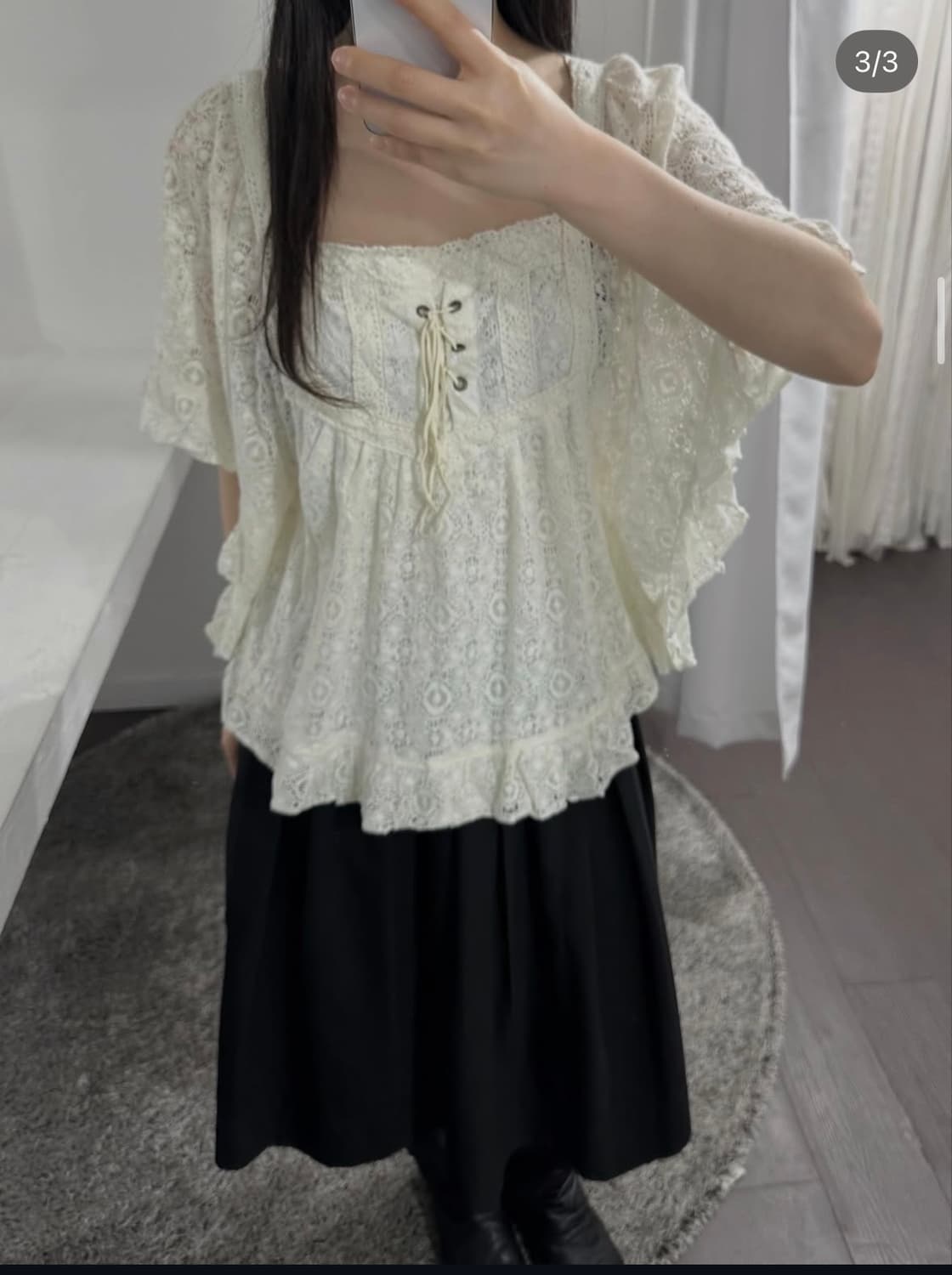crazy angel crochet blouse 상품이미지3
