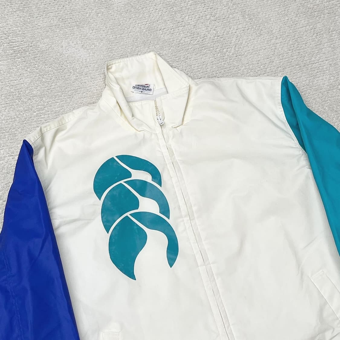 캔터베리 화이트 요트 레이스 트랙 자켓 상품이미지1