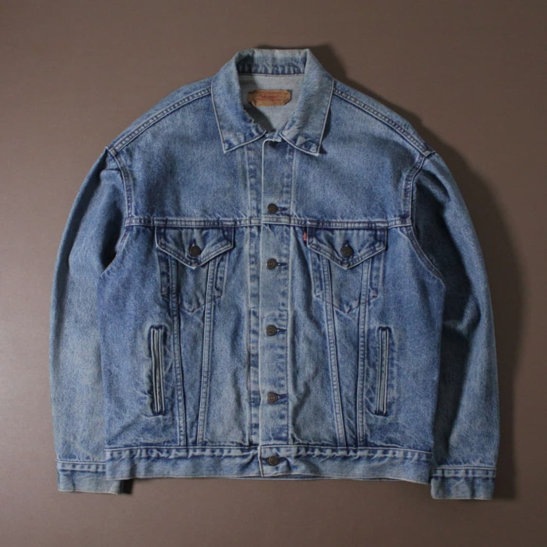80s Levi’s 리바이스 70507 USA 데님 트러커 자켓 L019 상품이미지1