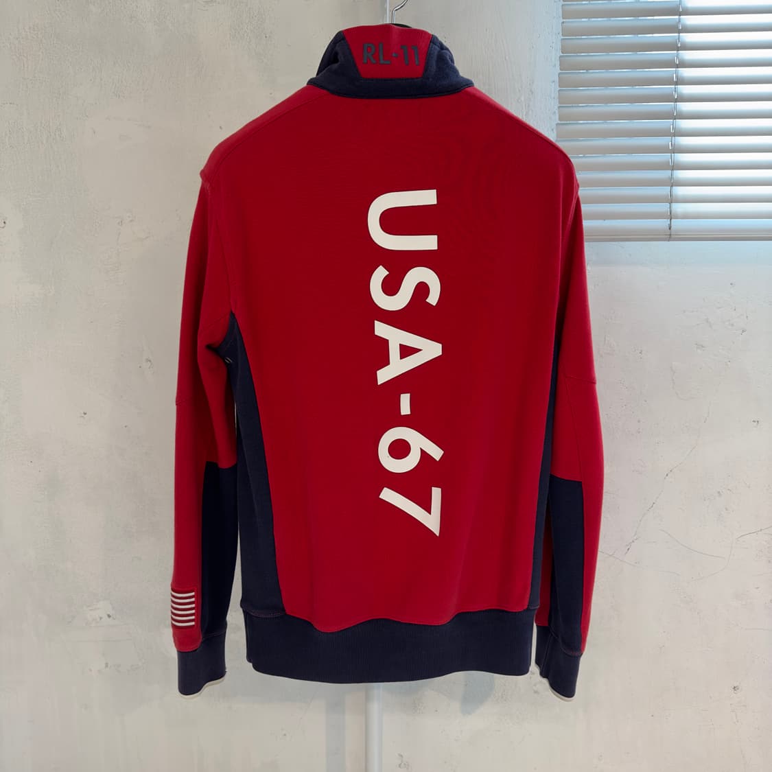 폴로 랄프로렌 USA-67 올드 하프 집업 상품이미지3