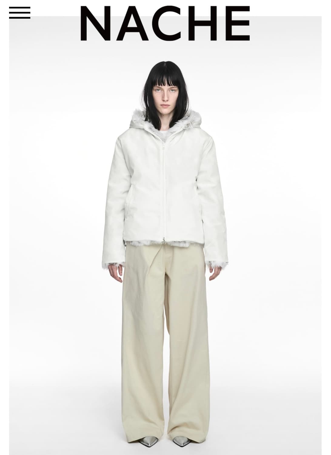 나체 리버시블 후디 퍼자켓 상품이미지2