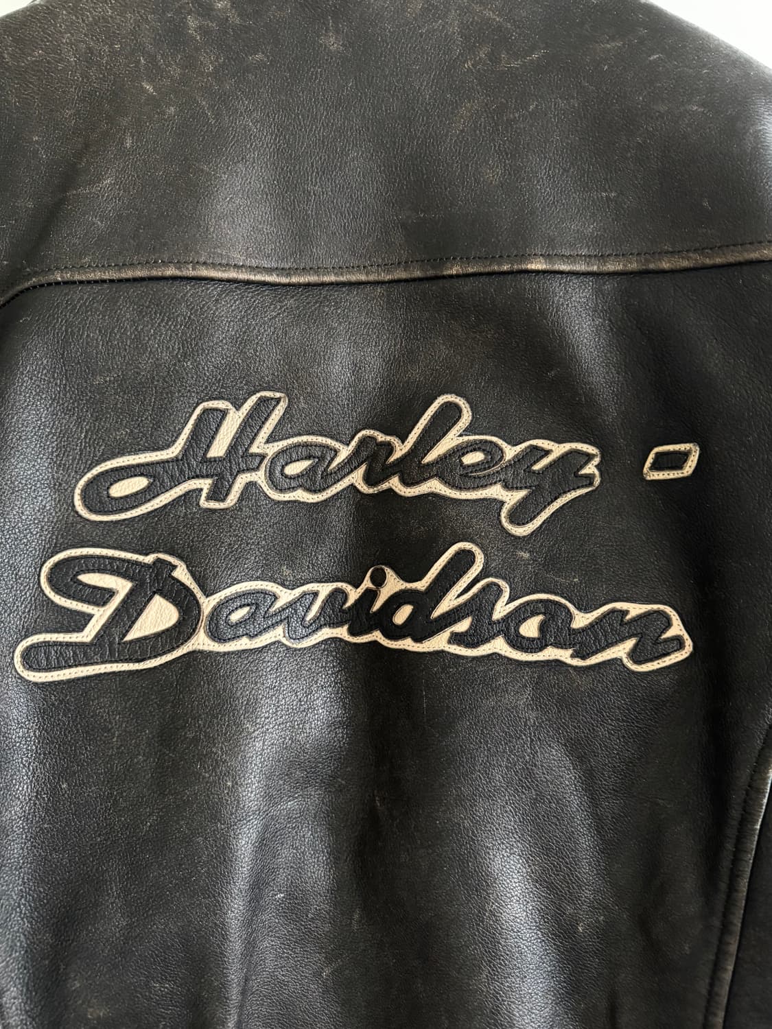 [L] 빈티지 할리데이비슨 가죽 자켓 상품이미지10