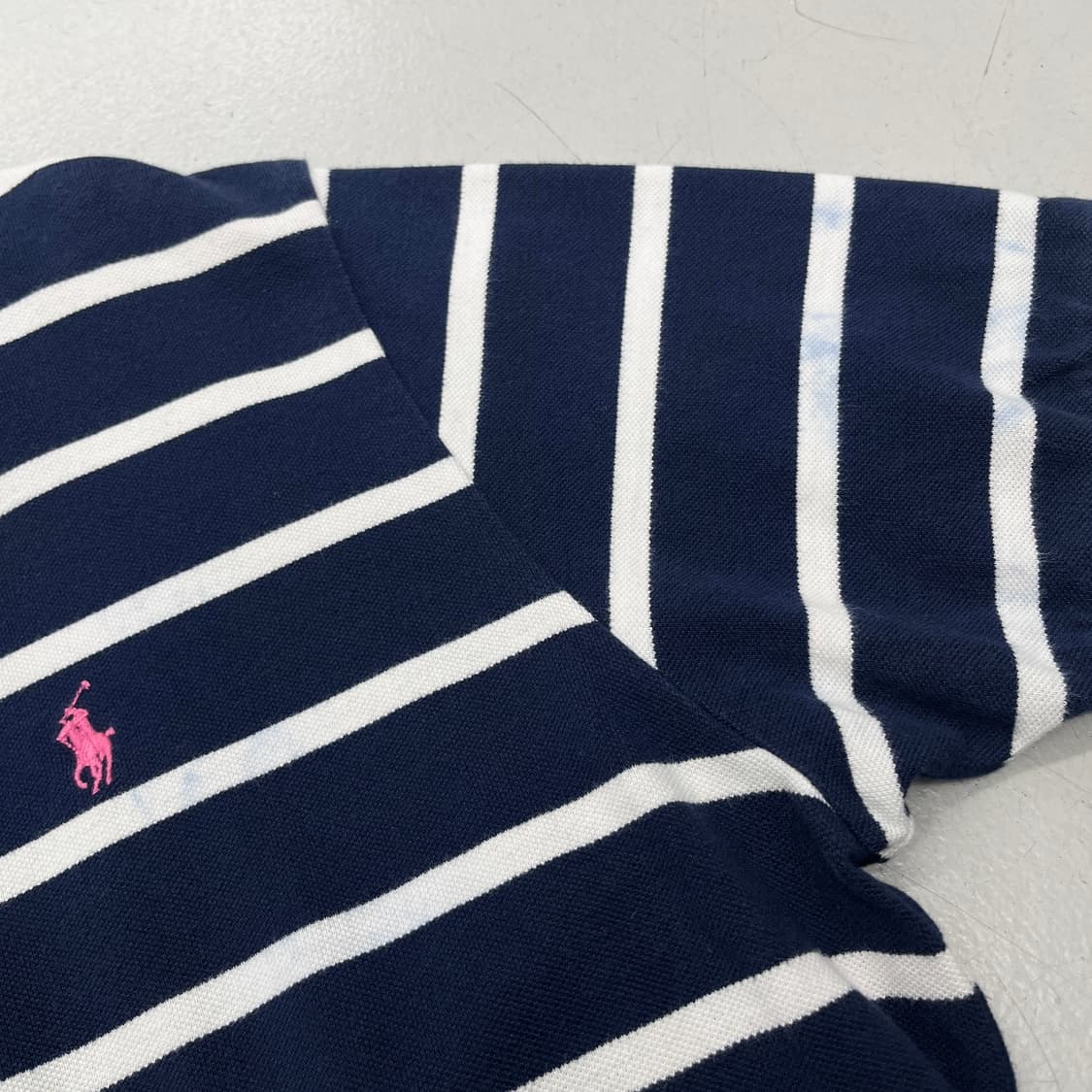 폴로 XL 포니 스트라이프 PK 카라 반팔 티셔츠 상품이미지4