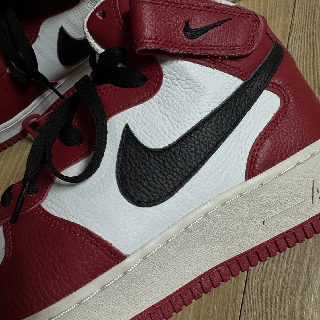 나이키 에어 포스 1 미드 시카고 nike by you 상품이미지5