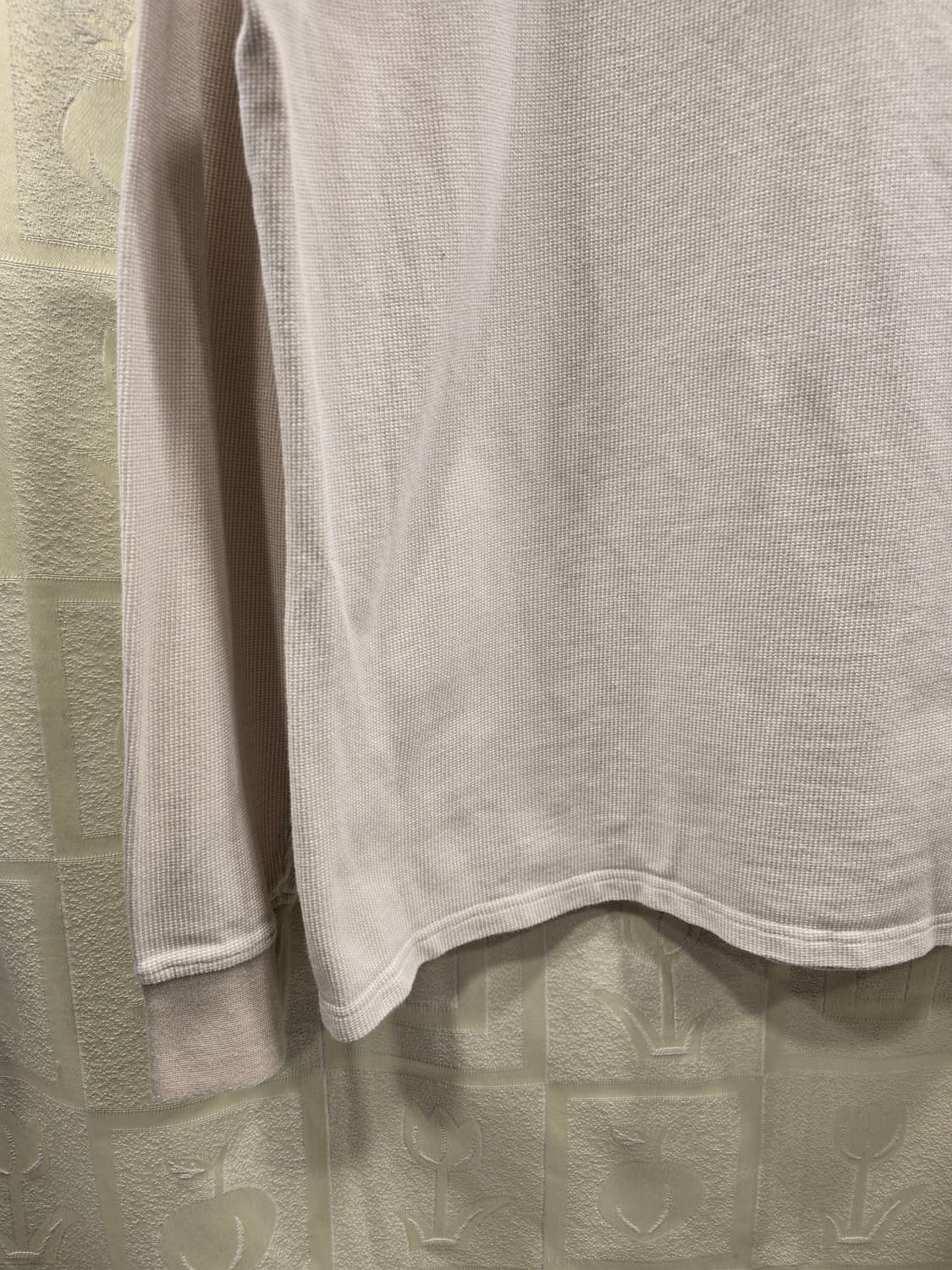 바버 헨리넥 긴팔 기모 티셔츠 XL(105) 상품이미지4