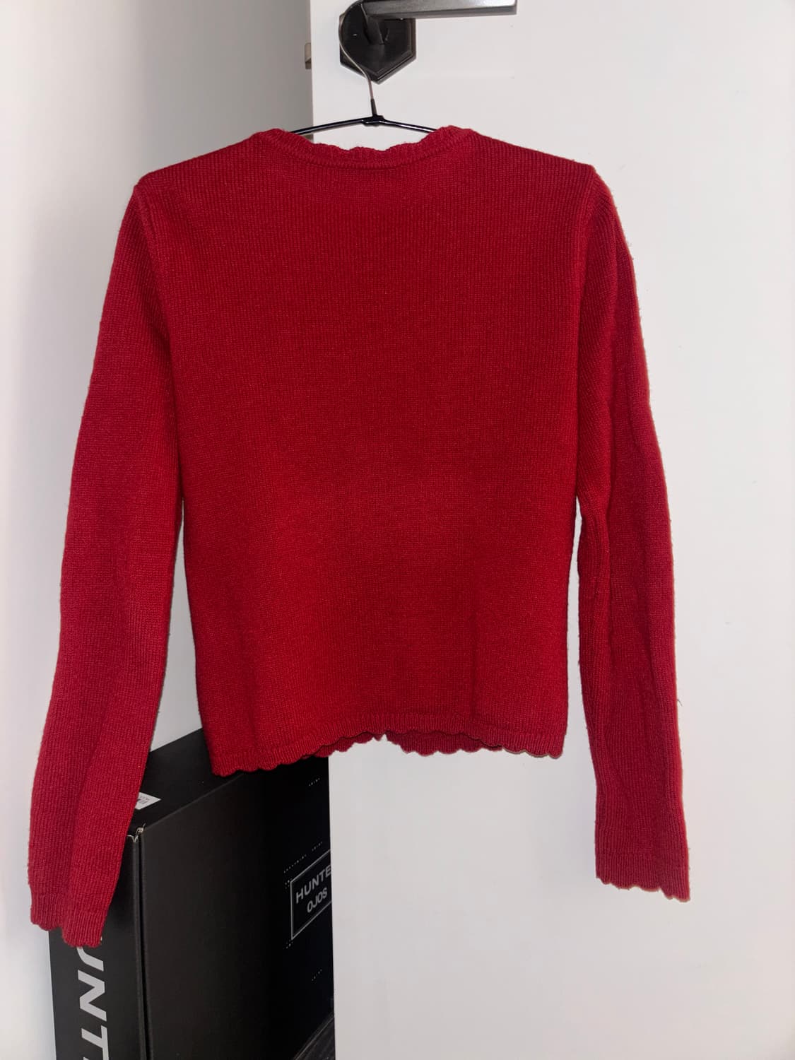 Brandy melville 브렌디멜빌 가디건 레드 상품이미지3