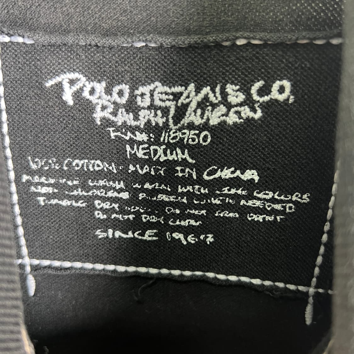 폴로 진스 빈티지 반팔 폴로 셔츠 M 상품이미지4