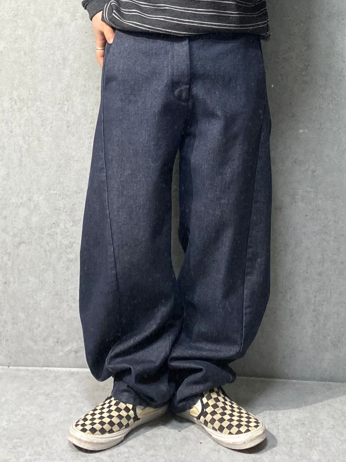 [32] Intempomood 인템포무드 커브드 데님팬츠 상품이미지10