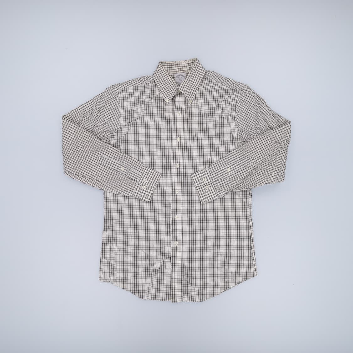 [실측] 브룩스브라더스 체크 셔츠 0119H2 상품이미지1