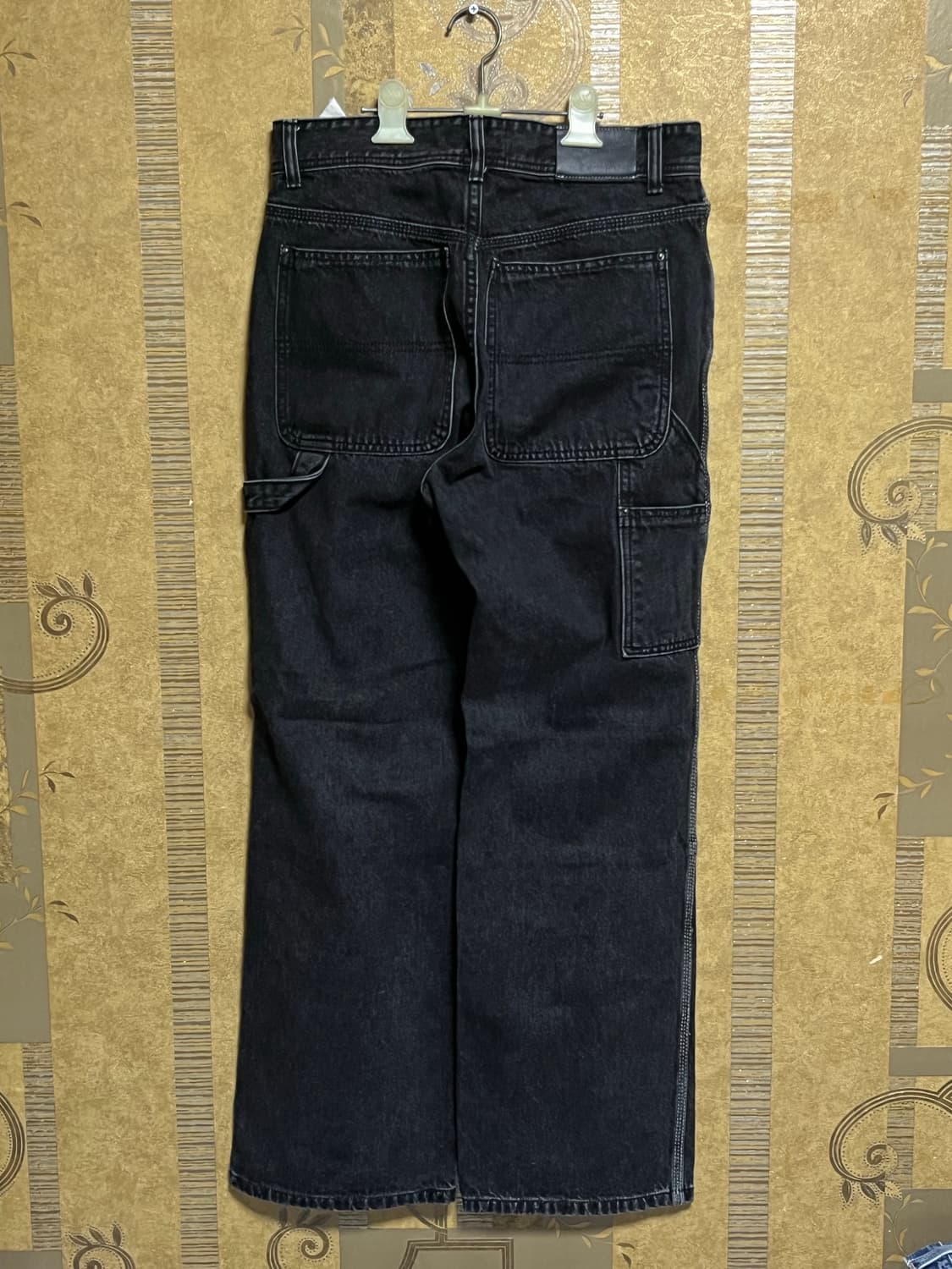 (Sold out) 메종미네드 블랙 카펜터 데님 팬츠 30 상품이미지5