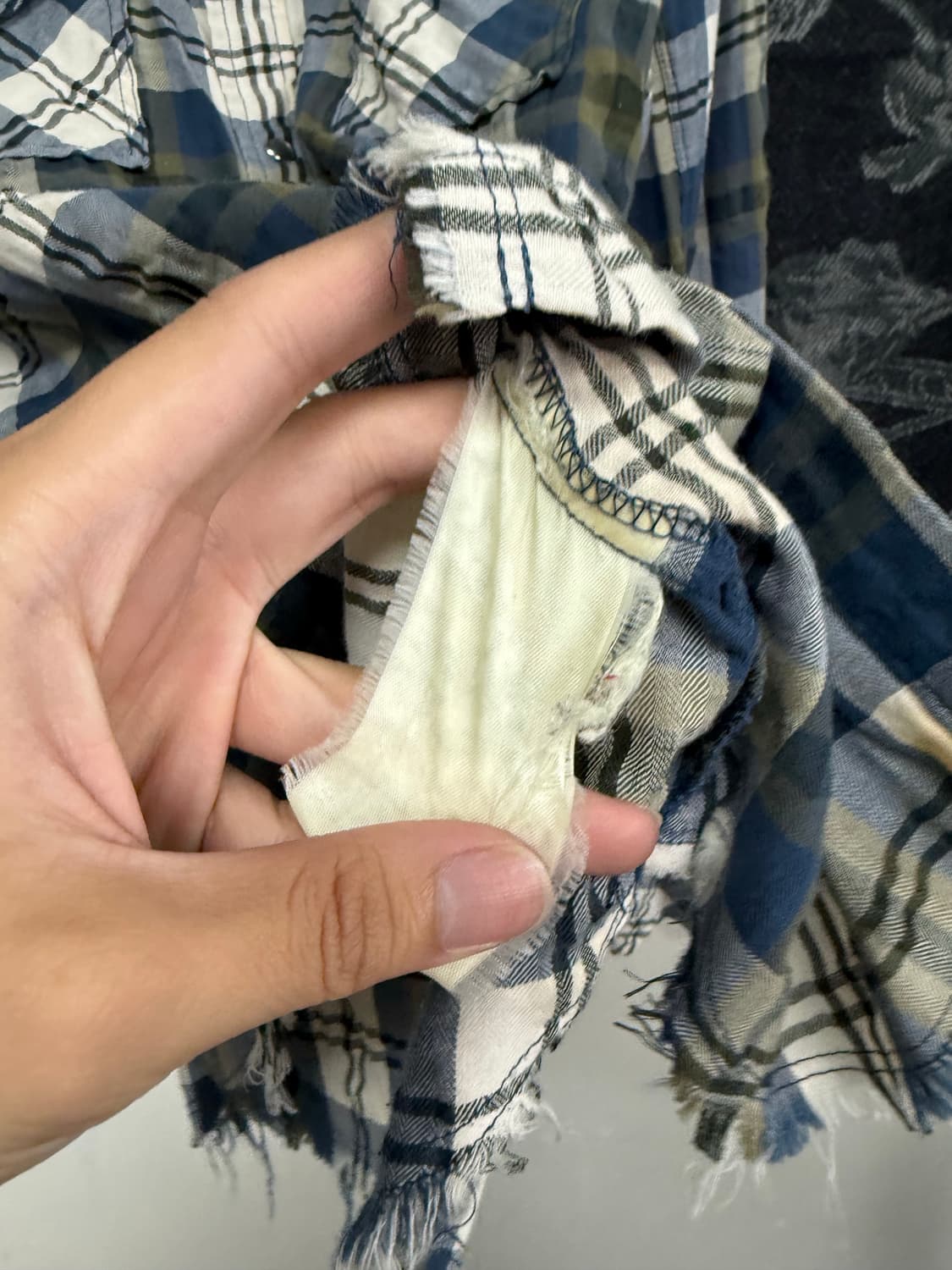 디젤 데미지드 웨스턴 셔츠 상품이미지6