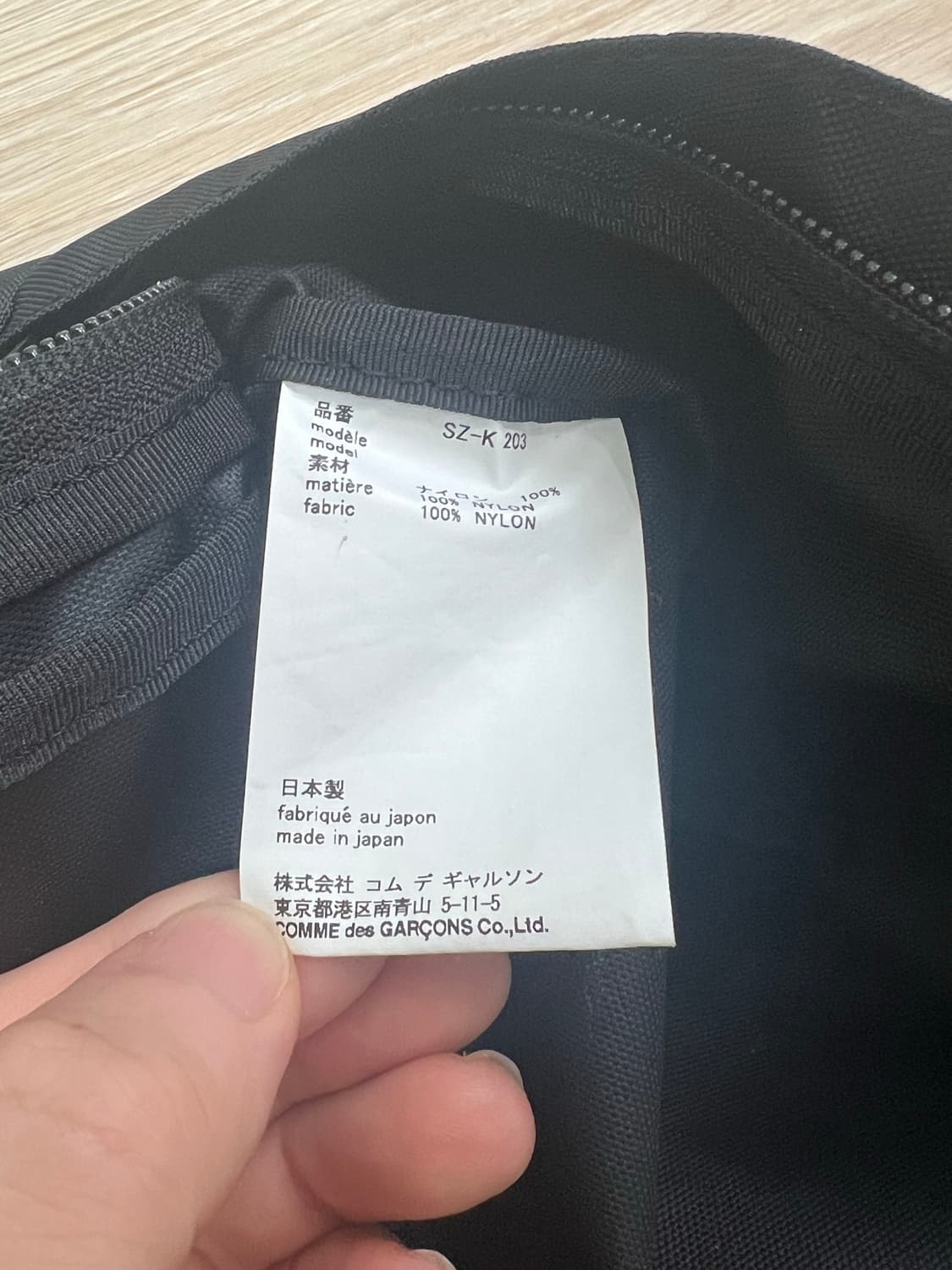 CDG 백팩 블랙 상품이미지7