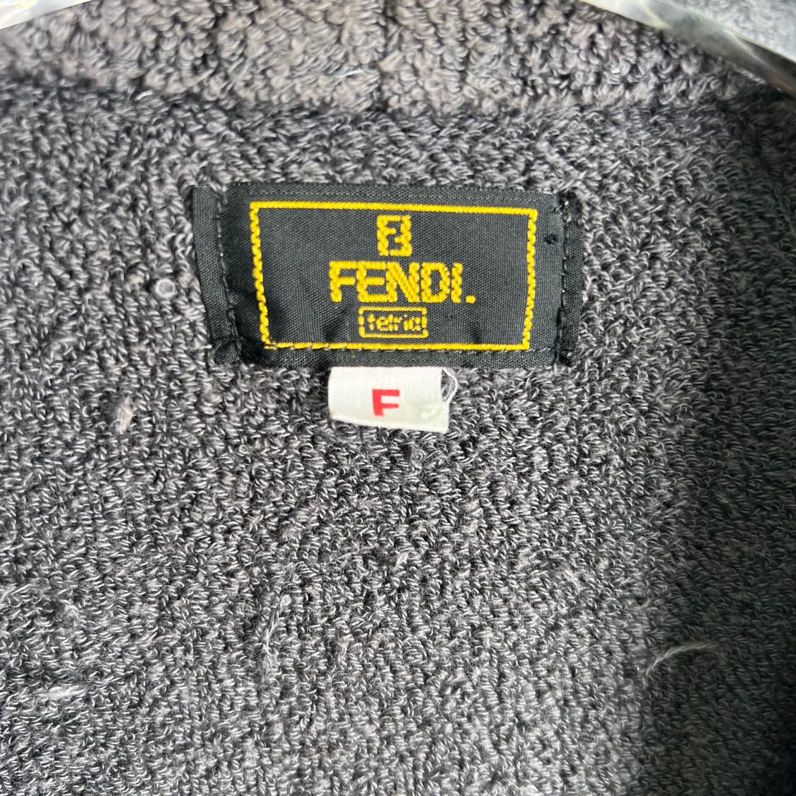 Fendi 펜디 빈티지 그레이 스트라이프 로브 가운  상품이미지4