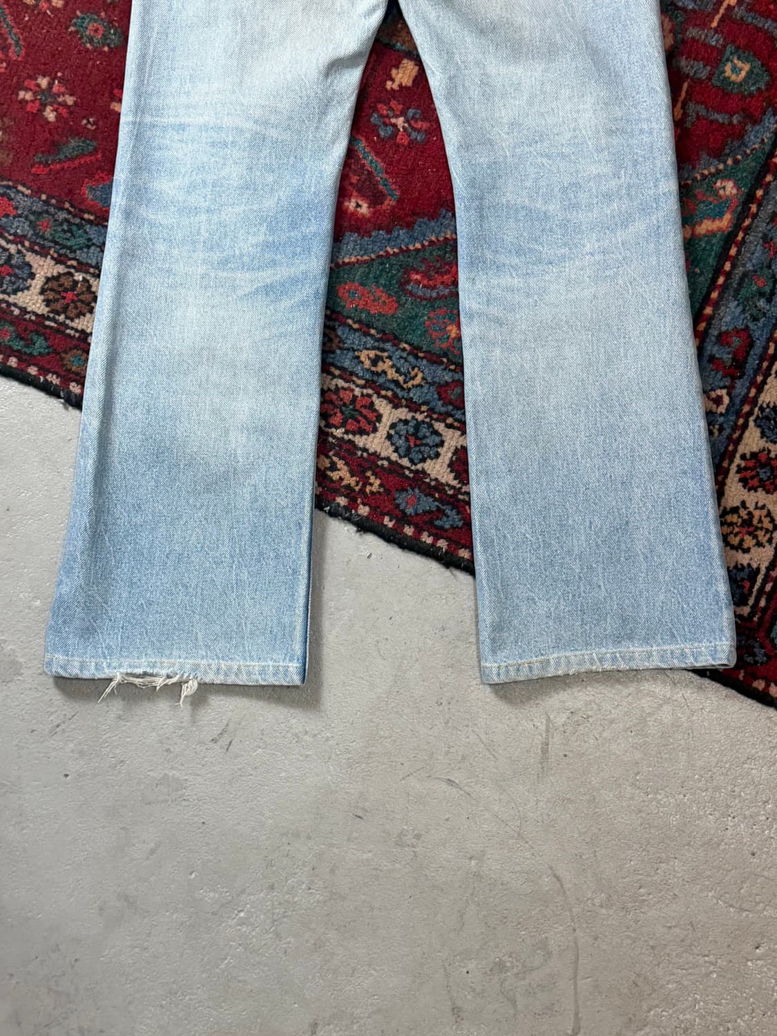 80's USA 빈티지 리바이스 517 오렌지탭 부츠컷 상품이미지8