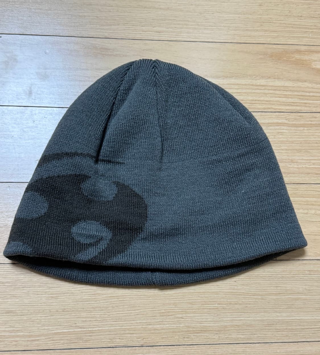 산산기어 로고 비니 카키 25FW 상품이미지3