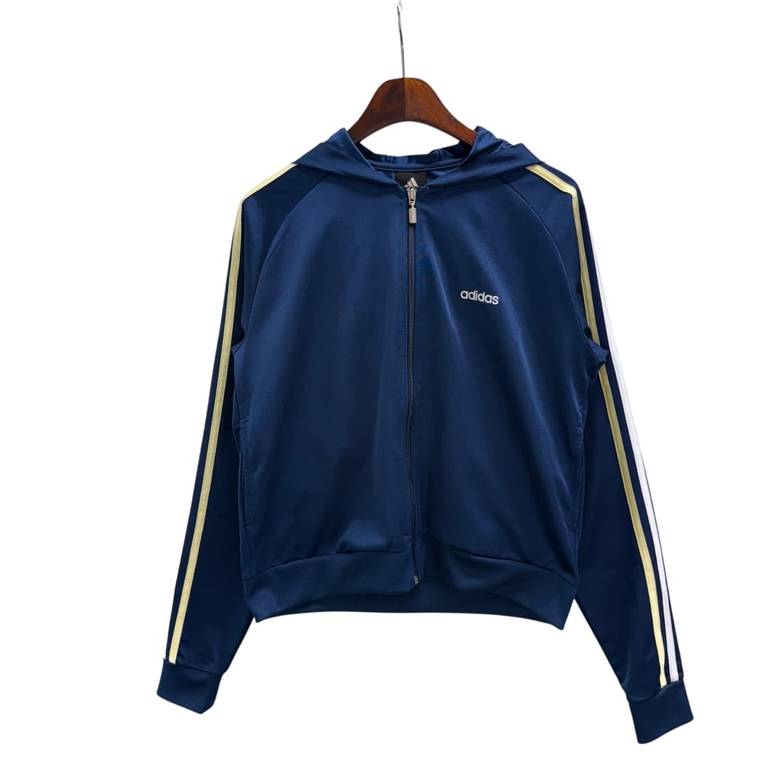 [L] 아디다스 네이비 져지 후드집업 상품이미지3