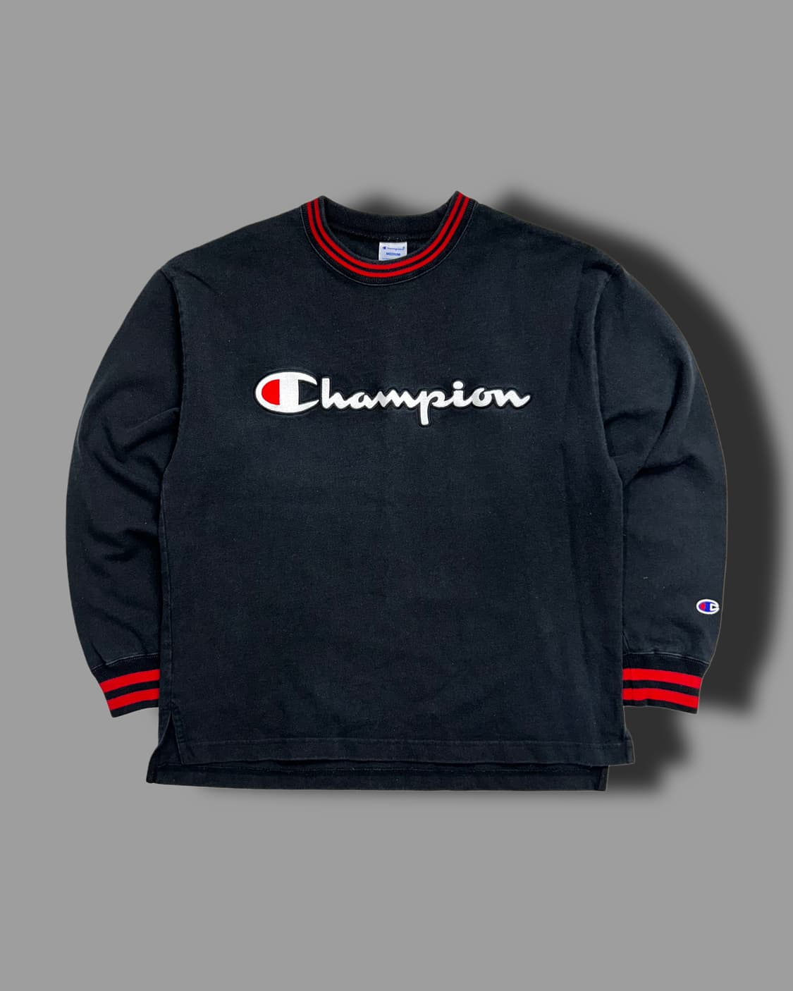 챔피온 제펜 빅로고 어센틱 맨투맨 M 상품이미지4