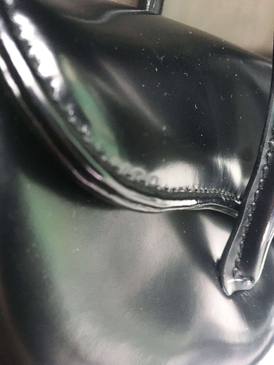 꼼데가르송 꼬무꼬무가방 투핸들 플루트백 상품이미지3