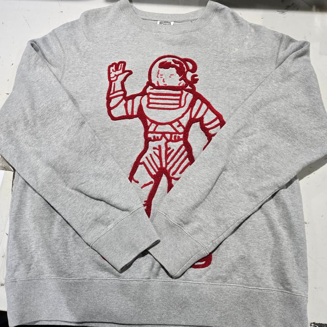 빌리어네어 보이즈 클럽 그레이 맨투맨 상품이미지1